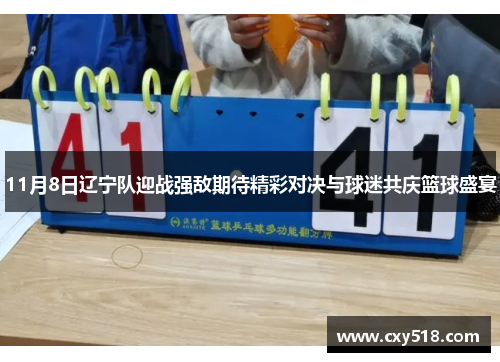 11月8日辽宁队迎战强敌期待精彩对决与球迷共庆篮球盛宴